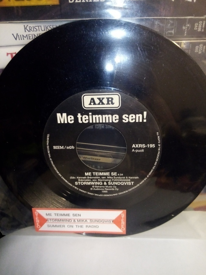 7" single Stormwing &  Sundqvist : Me teimme sen ( 1995)