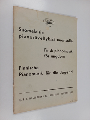 Suomalaisia pianosävellyksiä nuorisolle = Finsk pianomusi...