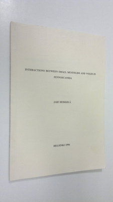 Jari Heikkilä : Interactions between small mustelids and ...