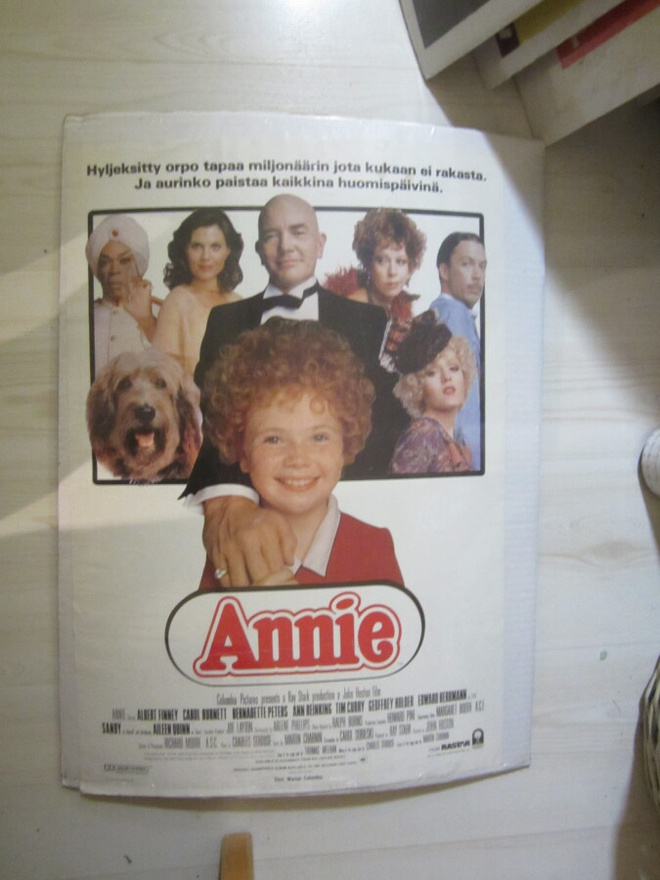 VANHA ORIG ELOKUVAJULISTE - ANNIE