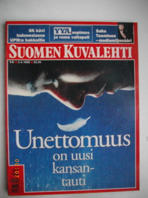 Suomen Kuvalehti Nro 14/1998 (26.11)