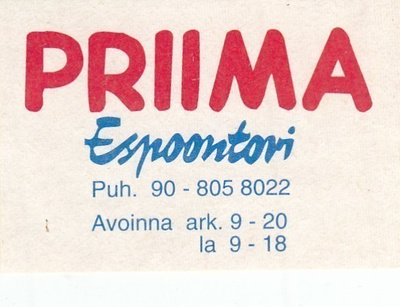 Espoo , Espoontori PRIIMA   b48