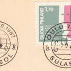 Oulu musiikkikeskus + erikoisleima 1987 - pikkukuva 2