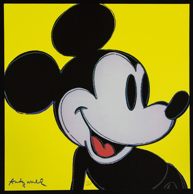 ANDY WARHOL - "MICKEY MOUSE" - LIMITED EDITION