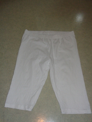 My Wear valkoiset trikooshortsit XL