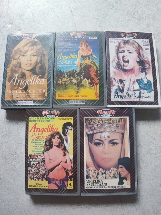 Angelika elokuvat VHS