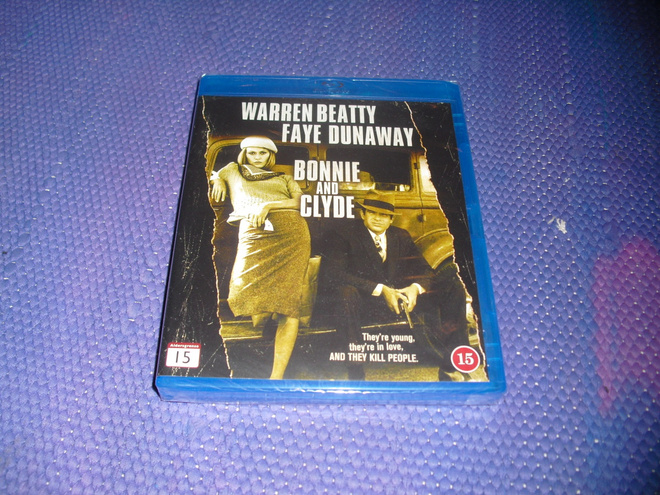 BONNIE AND CLYDE (Warren Beatty) BD, UUSI ***
