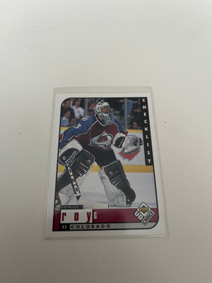 1998-99 Upper Deck UD Choice Checklist Patrick Roy #309
