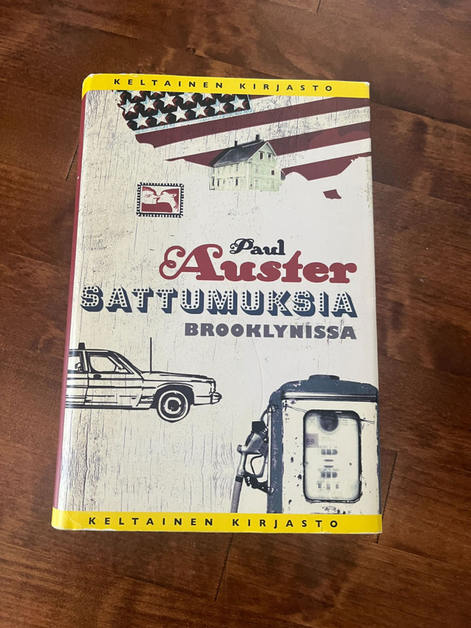 Paul Auster: Sattumuksia Brooklynissa  Sid. 2p v.2008