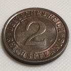 Saksa 2 Pfennig 1925A - pikkukuva 3