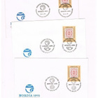 1975 Hki - Nordia 75 6eril leimaa näyttelymerkein - pikkukuva 1