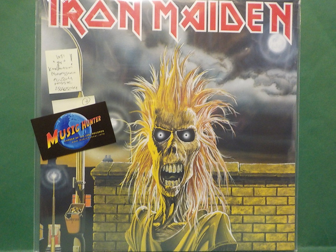 IRON MAIDEN - S/T - REISSUE EU 2014 UUSI LP+