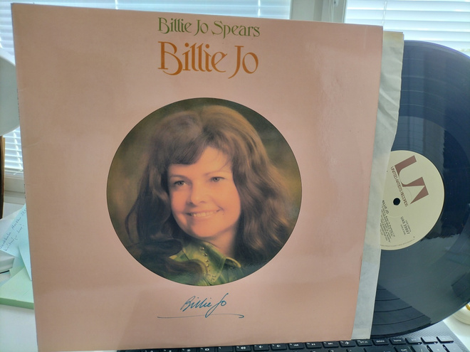 BILLIE JO SPEARS, Billie Jo, LP UK -75 UPEA KUNTO !!