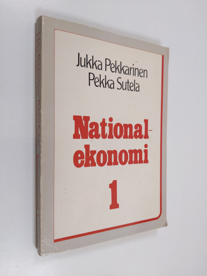 Jukka Pekkarinen : Nationalekonomi 1