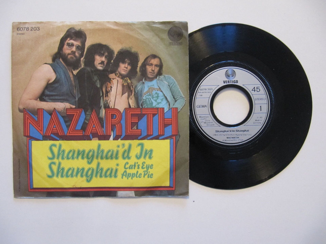 Nazareth Shanghai'd In Shanghai 7" sinkku