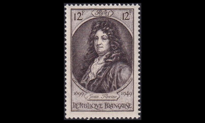 Ranska 866 ** Runoilija Jean Racine (1949)