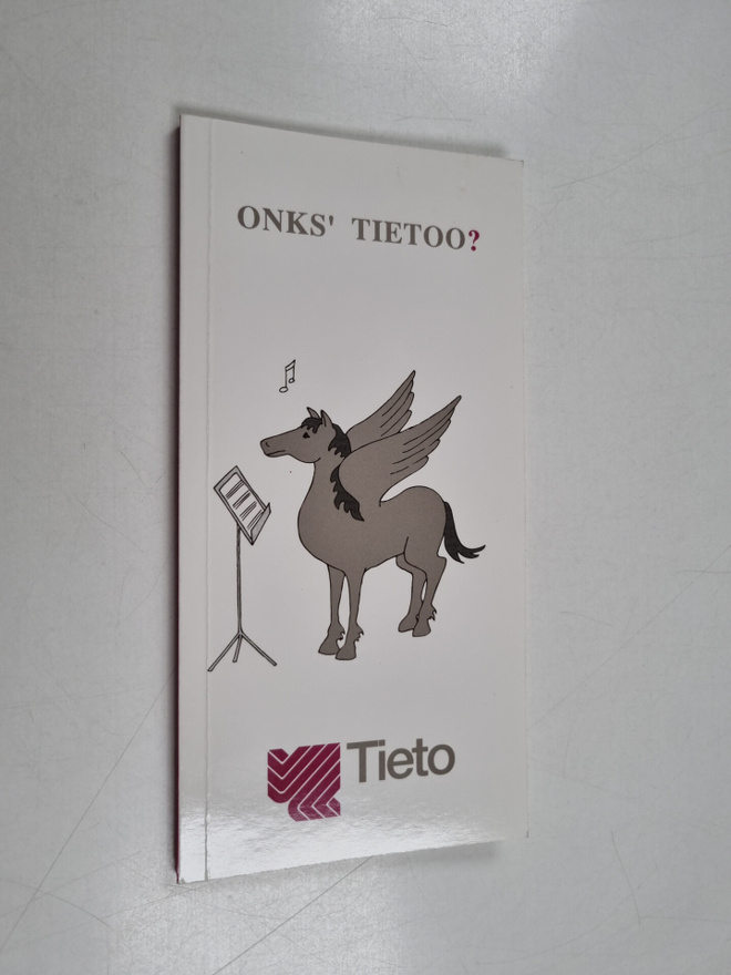 Onks' tietoo?