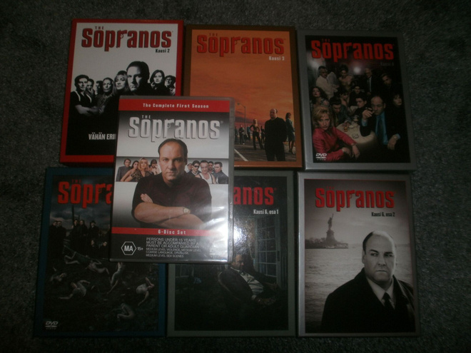 The Sopranos 1-6 kaudet Dvd