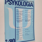 Psykologia 2/80 : Suomen psykologisen seuran julkaisu - pikkukuva 1
