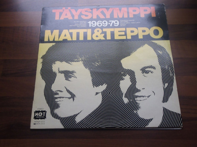 MATTI & TEPPO - TÄYSKYMPPI 1969-79 ( LP . VINYYLI )