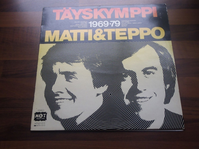 MATTI & TEPPO - TÄYSKYMPPI 1969-79 ( LP . VINYYLI )