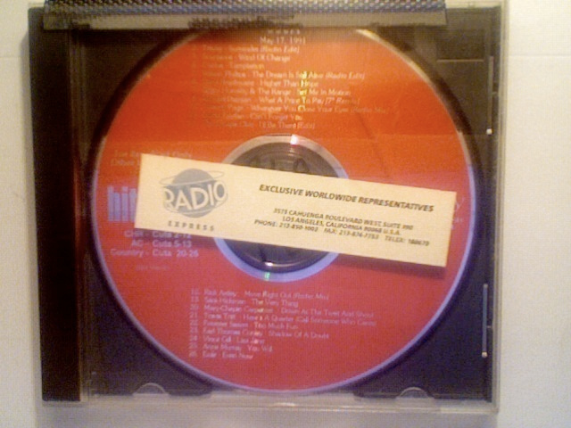 HitDisc  890 A :: May 17, 1991 :: RADIO BROADCAST ONLY  CD