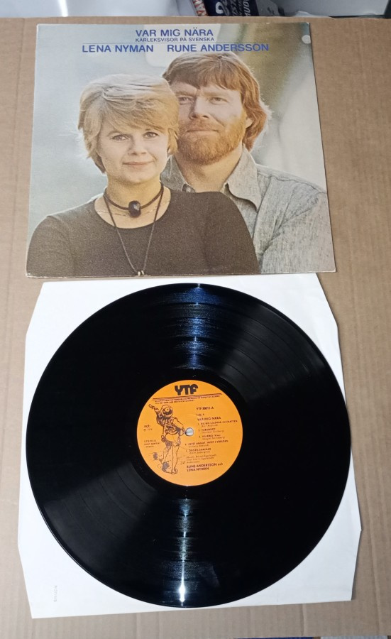 RUNE ANDERSSON OCH LENA NYMAN VAR MIG NÄRA LP