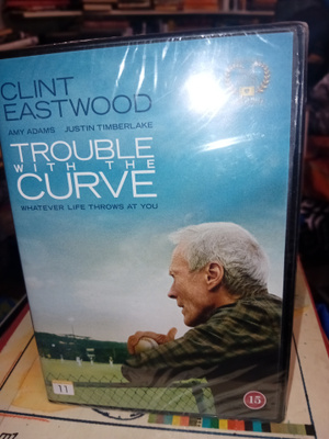 DVD Trouble with the Curve ( UUSI ) SIS POSTIKULU