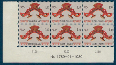 1980  Pohjola 1,10 mk nro-6lo ++