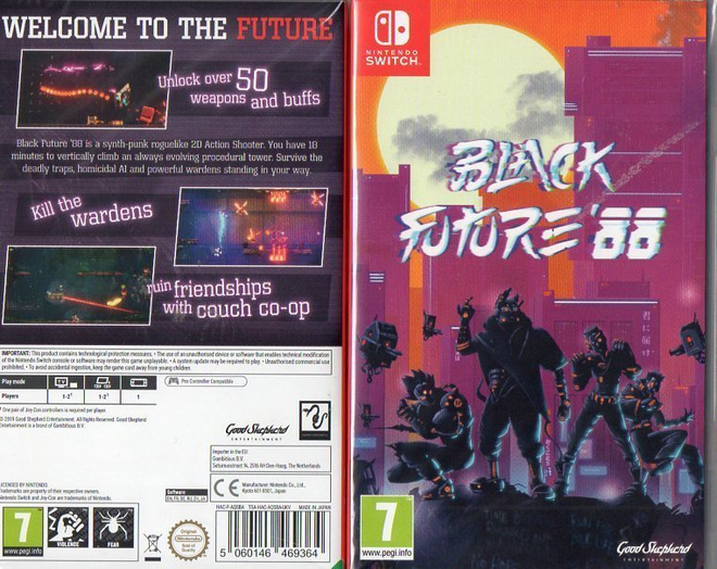 black future 88	(82 043)	UUSI			NIN.SWITCH						7 - ikäraja