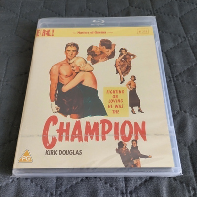 CHAMPION ( Masters of Cinema ) Blu-ray **muoveissa**