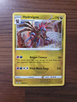 Pokemon Hydreigon 115/203 Holo rare