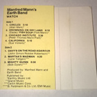 MANFRED MANN´S EARTH BAND   WATCH  C - KASETTI 1978 - pikkukuva 3
