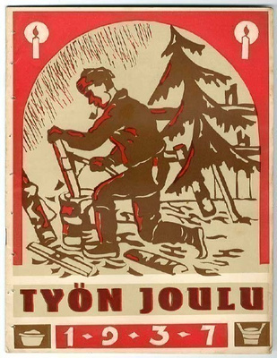 Työn Joulu 1937 (mm. Pentti Haanpää)