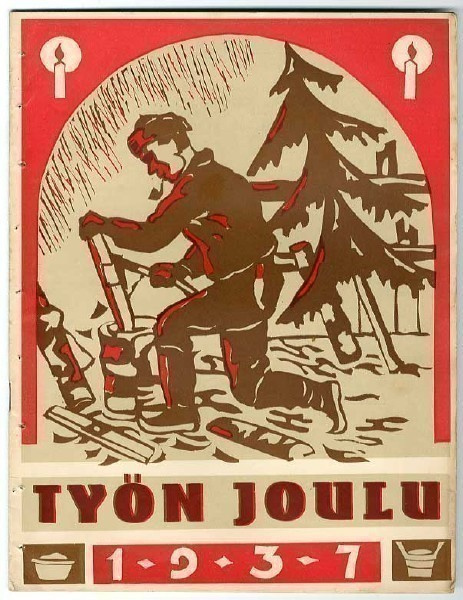 Työn Joulu 1937 (mm. Pentti Haanpää)