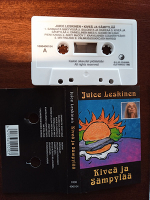 C- KASETTI:   JUICE LESKINEN : KIVEÄ JA SÄMPYLÄÄ