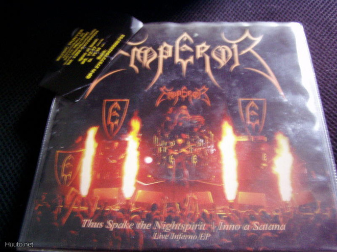 EMPEROR - LIVE INFERNO EP 7'' VINYYLI UUSI