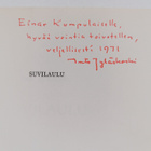 Into Jyläskoski : Suvilaulu (signeerattu, tekijän omiste) - pikkukuva 2