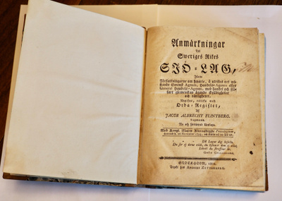 Anmärkningar till Sveriges Rikes Sjö-Lag 1802