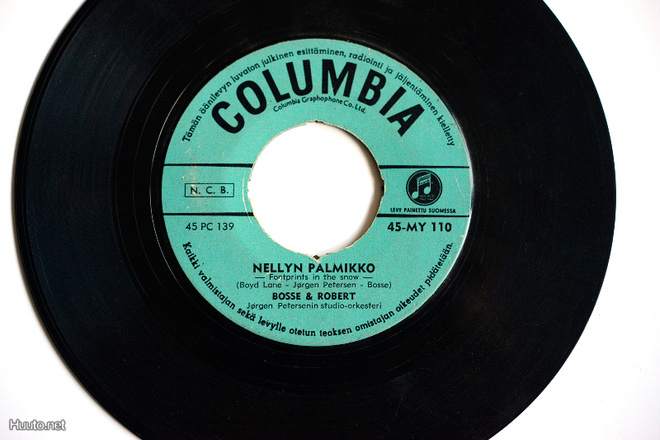 BOSSE & ROBERT, Nellyn Palmikko / Kalastajan Blues - single