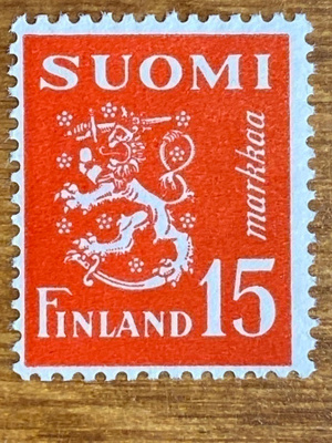 LEIJONAMALLI 1930 15MARKKAA**