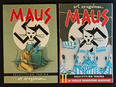 Maus & Maus 2 sarjakuva-albumit