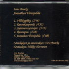cd, Iiris Brocke - Jumalten viinijuhla [laulelmat] - pikkukuva 2