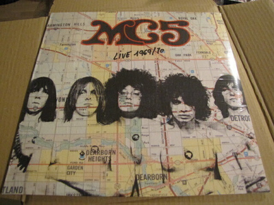 MC5 live 1969/70 lp muoveissa