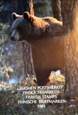 SUOMI POSTIMERKIT 1989 virallinen vuosilajitelma