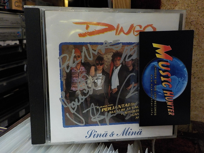 DINGO - SINÄ & MINÄ CD + KOKO BÄNDIN NIMMARIT