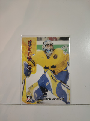 2005-06 ITG Heroes and Prospects #378 Henrik Lundqvist