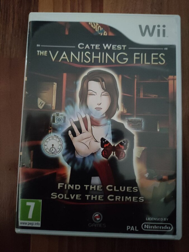 Cate West: The Vanishing Files PAL Wii CIB