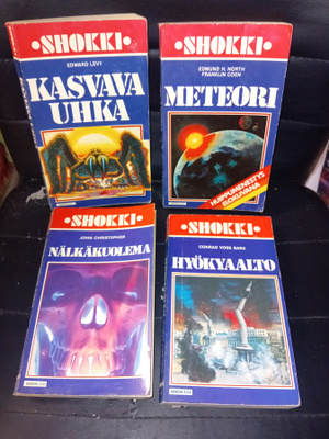 SHOKKI KIRJASARJAA OSAT 1-4 ( SIS POSTIKULU )