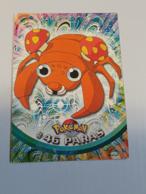 Pokemon Topps 1999 #46 Paras